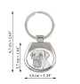 Boerboel, South African Mastiff - keychain with a dog, keychain with a print, personalized pendant from the Art-Dog brand