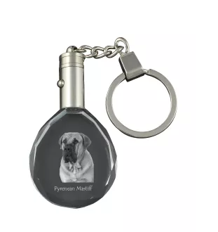 Boerboel, South African Mastiff - pendant with a photo of a dog, crystal key ring in a gift box, a unique gift by Art-Dog
