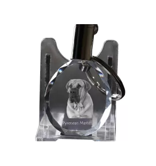 Boerboel - pendentif avec une photo de chien, porte-clés en cristal dans une boîte cadeau, un cadeau unique par Art-Dog