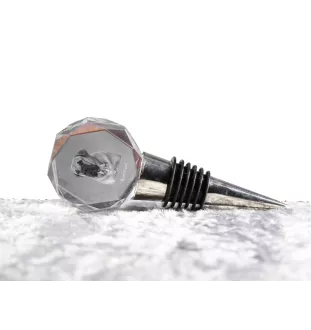 Boerboel, South African Mastiff - Bottle stopper, crystal wine stopper with photo, personalised gift for bartender by Art-Dog brand
