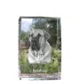 Boerboel - cristal avec une photo de chien, photo sous verre, exposition moderne de la marque de photos Art-Dog