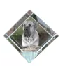 Boerboel - un cube de cristal avec une photo, une photo de cheval dans le cristal, un presse-papiers cubique de la marque Art-Dog
