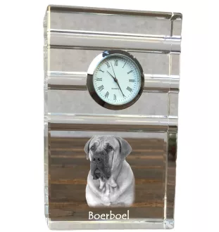 Boerboel zegar trój-paskowy z psem Art-Dog