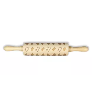 Boerboel, South African Mastiff - patterned rolling pin with a dog, rolling pin for dough and ceramics, a gift for a pastry chef from the Art-Dog brand