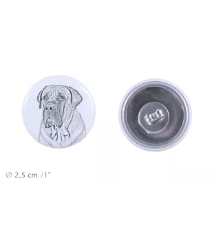 Boerboel, South African Mastiff - unique dog earrings, your pet on a keychain, Art-Dog's own brand