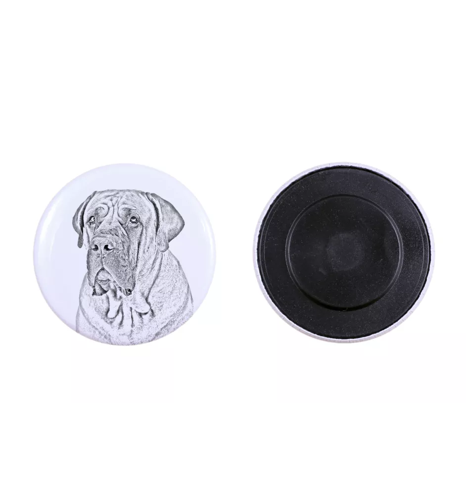 Boerboel, South African Mastiff - magnet with a dog's pupil, exceptionally light, strong magnet, handmade product by the Art-Dog brand
