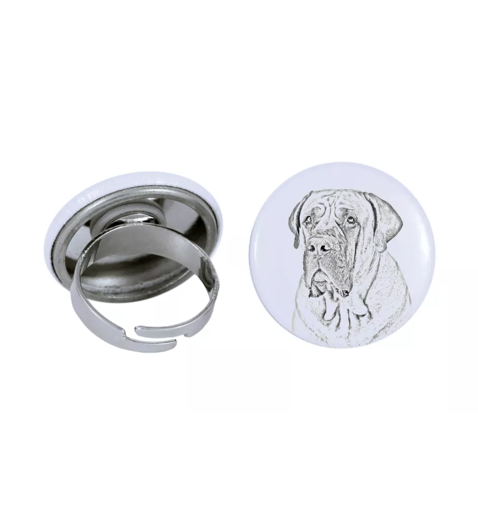 Boerboel, South African Mastiff - women's jewelry with a dog portrait, handmade product, possibility to add your own photo, Art-Dog brand