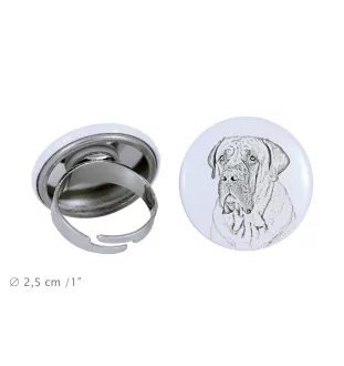 Boerboel - bijoux pour femmes avec l'image d'un chien, produit fait à la main, possibilité d'ajouter sa propre photo, marque Art-Dog