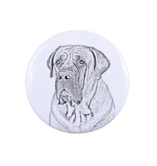 Boerboel - bijoux pour femmes avec l'image d'un chien, produit fait à la main, possibilité d'ajouter sa propre photo, marque Art-Dog