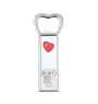 Boerboel, South African Mastiff - bottle opener with a dog, personalized fridge opener, unique gift for a man by Art-Dog brand