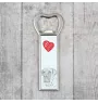 Boerboel, South African Mastiff - bottle opener with a dog, personalized fridge opener, unique gift for a man by Art-Dog brand