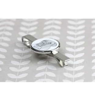 Boerboel, South African Mastiff - tie clip with a dog, personalized tie clip, a unique gift for a man from the Art-Dog brand