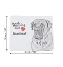 Boerboel - Mauspad mit Druck, personalisiertes Mauspad mit Hund, einzigartiges Gadget für Büroangestellte von Art-Dog.