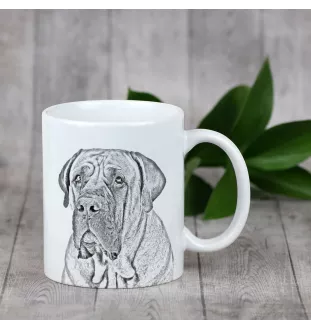 Boerboel kubek z psem life is better Art-Dog