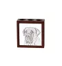 Boerboel, South African Mastiff - pen holder with a dog, desk organizer with a print, personalized desk decoration from the Art-Dog brand.