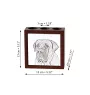 Boerboel - porte-stylo avec chien, organiseur de bureau avec impression, décoration de bureau personnalisée de la marque Art-Dog