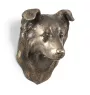 Border Collie - Statue de chien, buste suspendu, décoration unique pour les amoureux des chiens par la marque Art-Dog