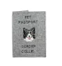 Border Collie - Hundepassetui, Dokumententasche, Geschenk für den Reisenden von der Marke Art-Dog