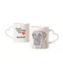 Boerboel, South African Mastiff - cup with a dog, adorable cup with a heart-shaped handle, universal gift from the Art-Dog brand