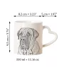 Boerboel kubek z psem good morning serce Art-Dog