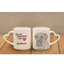 Boerboel kubek z psem good morning serce Art-Dog