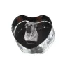 Boerboel, South African Mastiff - a photo of a dog in crystal, crystal heart, unique photo frame from the Art-Dog brand