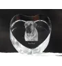 Boerboel, South African Mastiff - a photo of a dog in crystal, crystal heart, unique photo frame from the Art-Dog brand