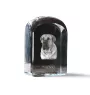 Boerboel, South African Mastiff - crystal cube with a photo, photo of a dog in crystal, cubic paperweight from Art-Dog brand