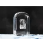 Boerboel - un cube de cristal avec une photo, une photo de chien dans le cristal, un presse-papiers cubique de la marque Art-Dog