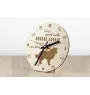Border Collie - horloge avec chien, horloge en bois avec gravure, horloge personnalisée par Art-Dog
