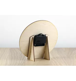 Border Collie - horloge avec chien, horloge en bois avec gravure, horloge personnalisée par Art-Dog