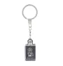 Bolonka, Russian Tsvetnaya Bolonka - Crystal key ring with dog photo, illuminated key ring, unique gift by Art-Dog brand