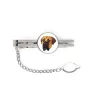 Boerboel, South African Mastiff - geometric tie clip with a picture and inscription from Art-Dog