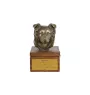 Border Collie - urn for dog ashes with a statuette, small urn for a dog, personalized urn with a bust of a dog by Art-Dog brand