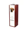 Boerboel, South African Mastiff - geometric box with a picture and inscription for wine by Art-Dog