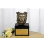 Border Collie - an urn with an engraving and a sculpture of a dog, a handmade product by the Art-Dog brand.