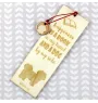 Bolonka, Russian Tsvetnaya Bolonka - dog bookmark, personalized bookmark, dog gadget for Art-Dog brand readers