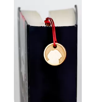 Bolonka - marque-page pour livre avec chien, marque-page personnalisé, cadeau pour les amateurs de livres de la marque Art-Dog