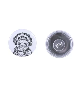 Bolonka kolczyki z psem mały Art-Dog