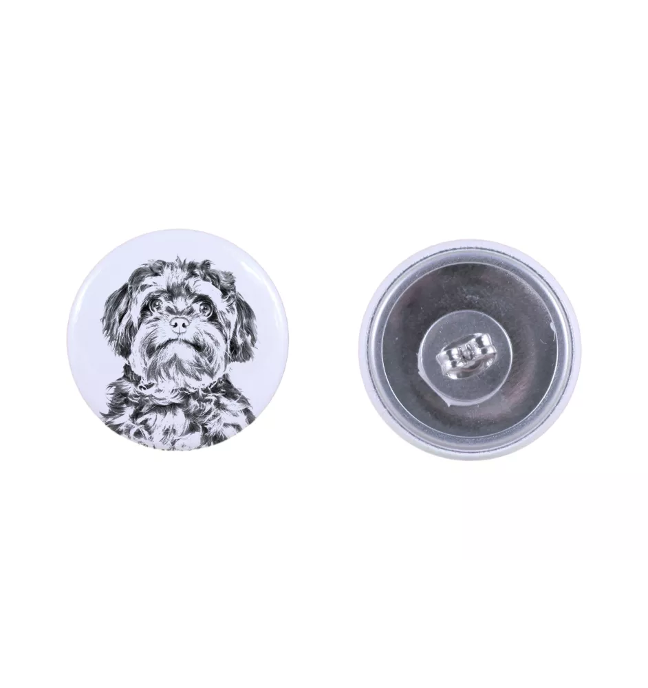 Bolonka kolczyki z psem mały Art-Dog