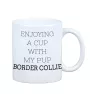 Border Collie kubek geometryczny Art-Dog