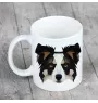 Border Collie kubek geometryczny Art-Dog