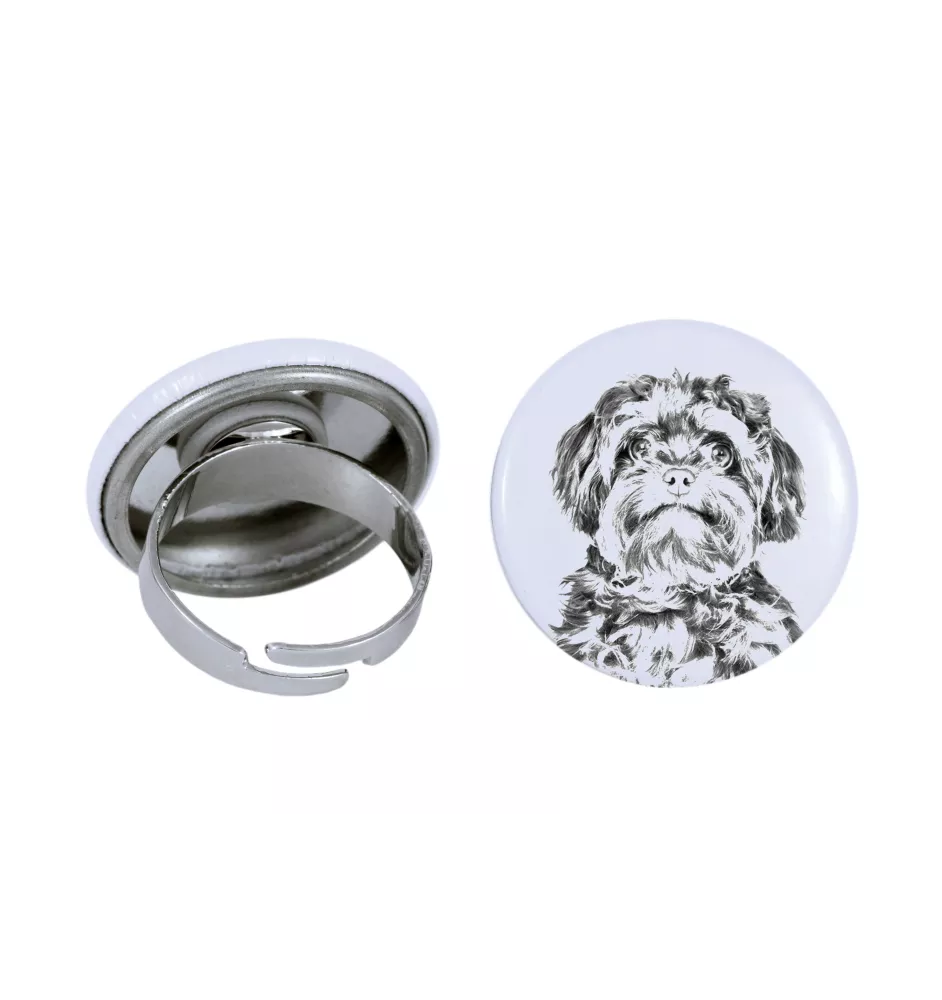 Bolonka - bijoux pour femmes avec l'image d'un chien, produit fait à la main, possibilité d'ajouter sa propre photo, marque Art-Dog