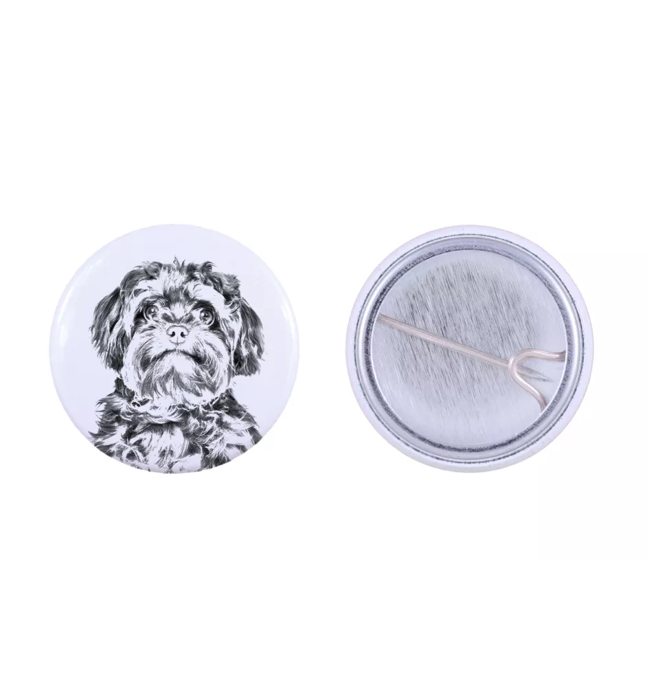 Bolonka przypinka z psem mała Art-Dog