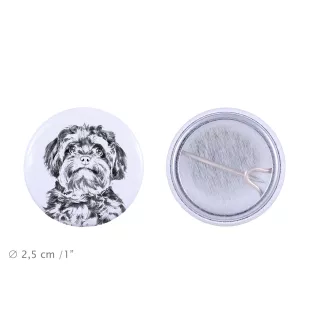 Bolonka - badge avec votre chien, ajoutez votre propre photo, marque Art-Dog