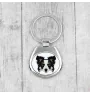 Border Collie brelok geometryczny Art-Dog
