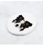 Border Collie - a plate with a geometric design and the brand name Art-Dog