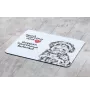Bolonka - tapis de souris personnalisé avec impression, tapis de souris personnalisé avec chien, accessoire unique pour employé de bureau de la marque Art-Dog