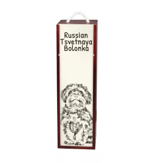 Bolonka pudełko na wino z psem Art-Dog