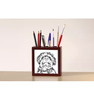 Bolonka stojak na długopisy z koniem Art-Dog